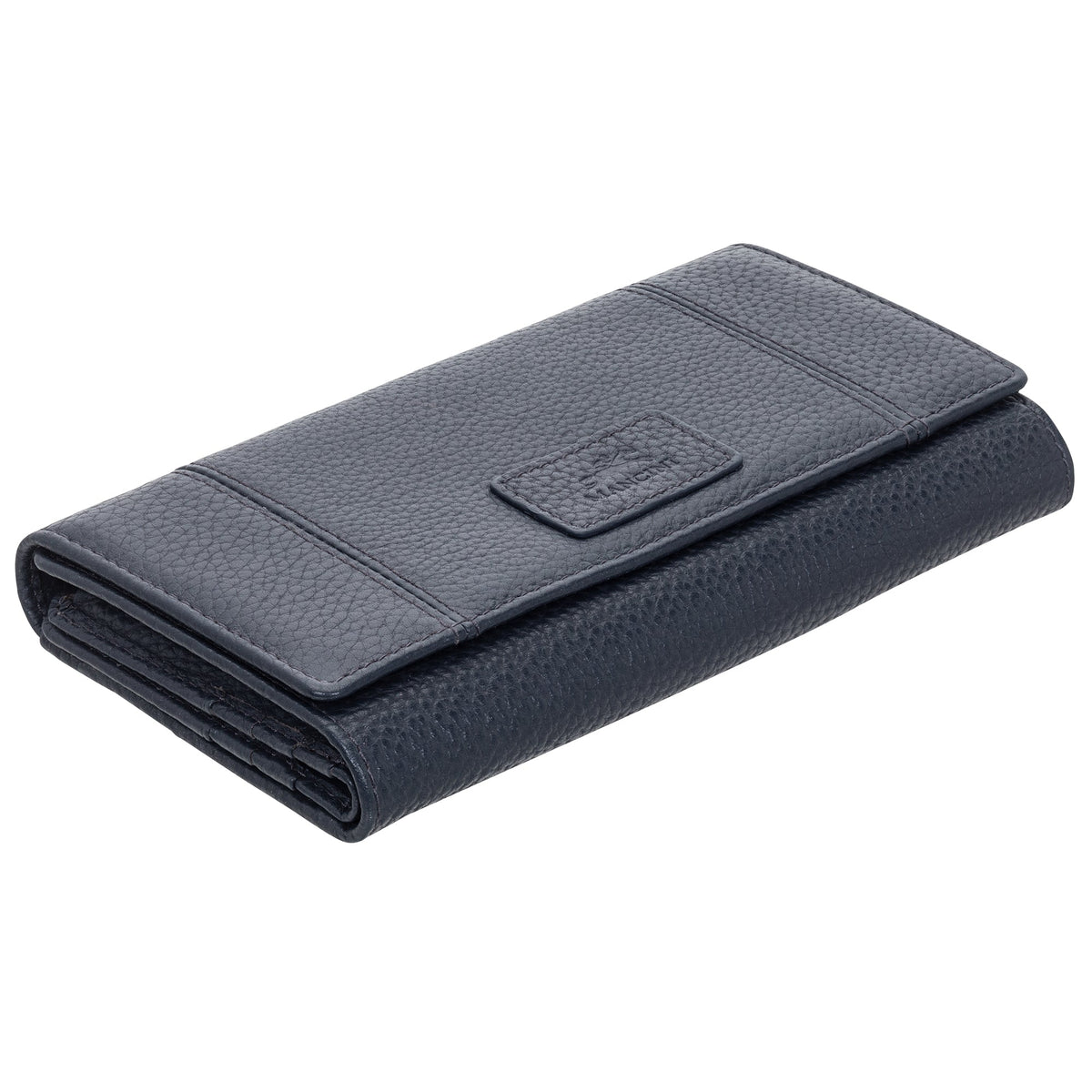 Mancini Wallets Mancini Pebbled Ladies’ RFID Trifold Wallet