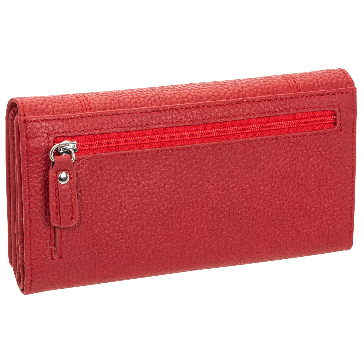 Mancini Wallets Mancini Pebbled Ladies’ RFID Trifold Wallet