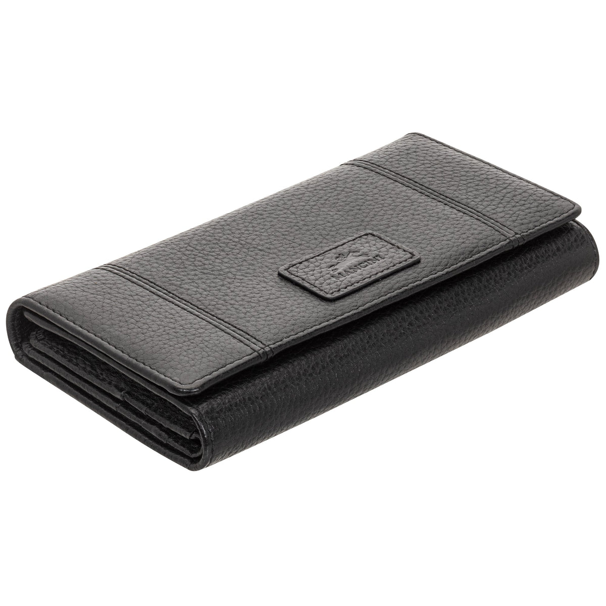 Mancini Wallets Mancini Pebbled Ladies’ RFID Trifold Wallet