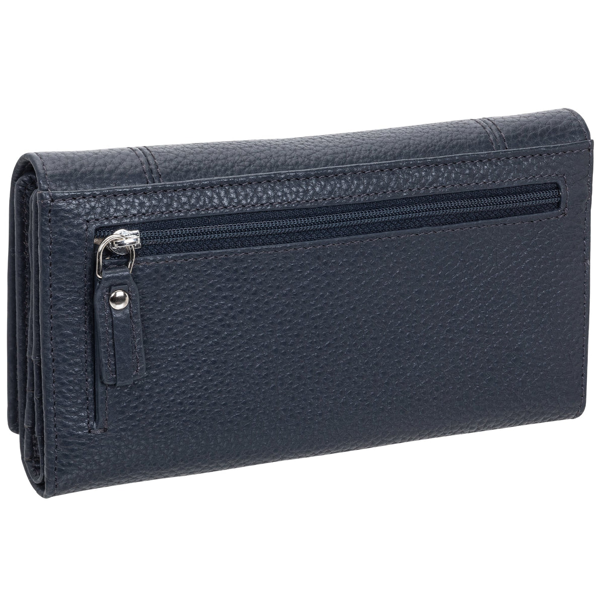 Mancini Wallets Mancini Pebbled Ladies’ RFID Trifold Wallet