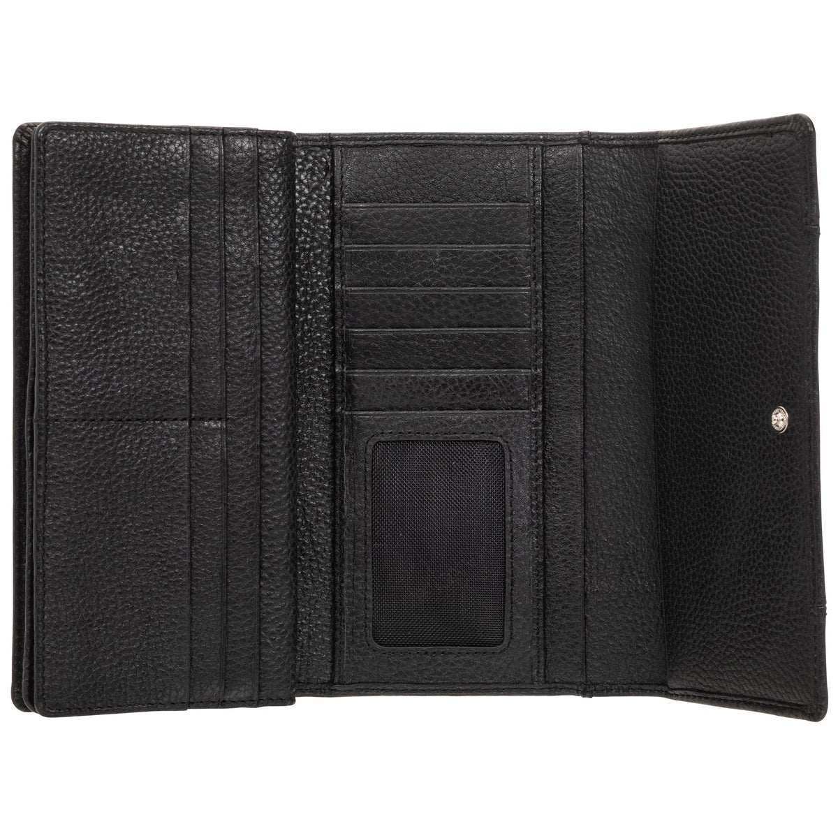 Mancini Wallets Mancini Pebbled Ladies’ RFID Trifold Wallet