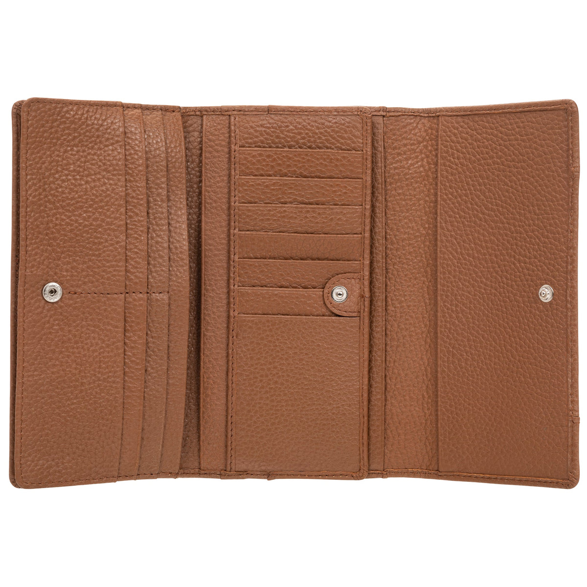 Mancini Wallets Mancini Pebbled Ladies’ RFID Trifold Wallet