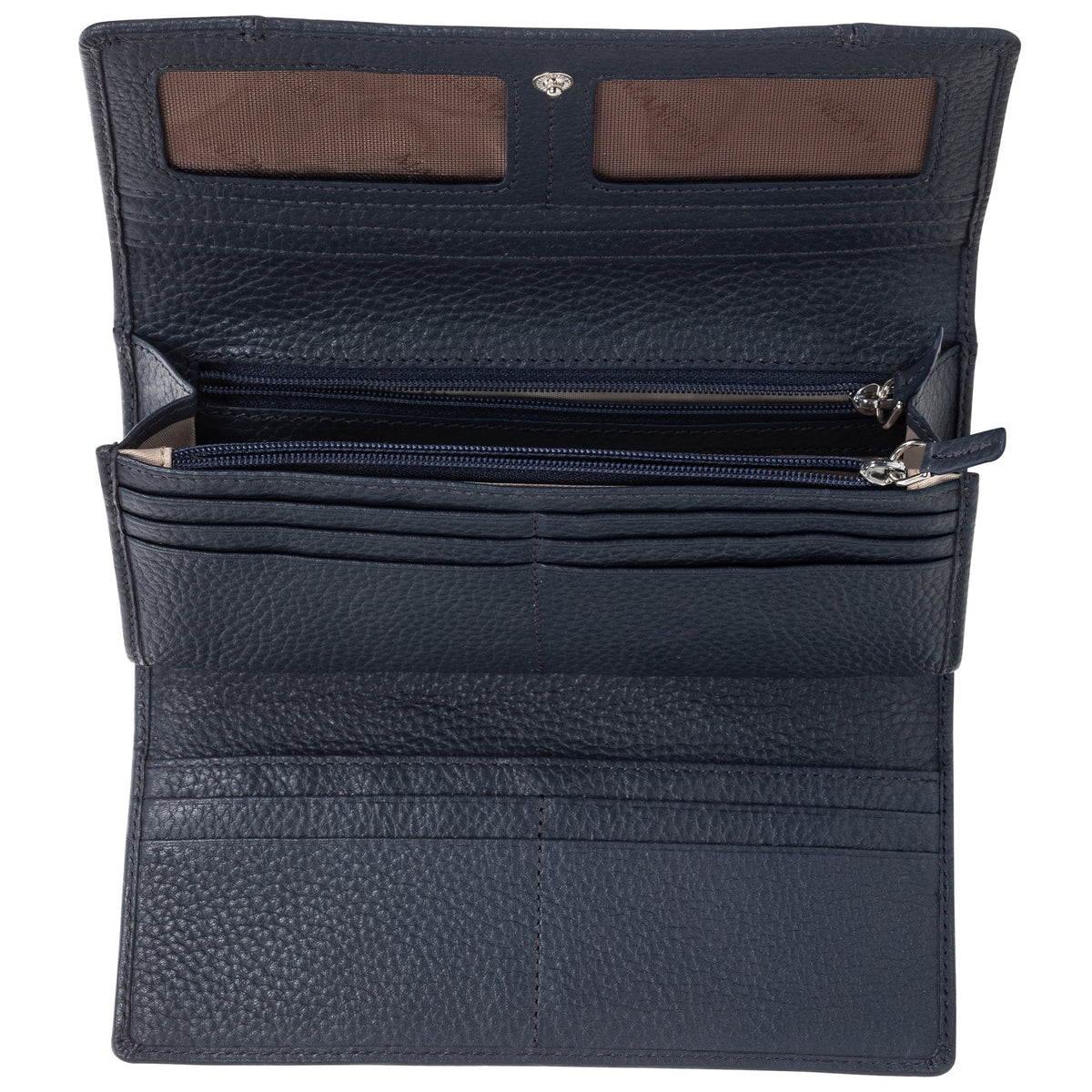 Mancini Wallets Mancini Pebbled Ladies' RFID Trifold Wallet