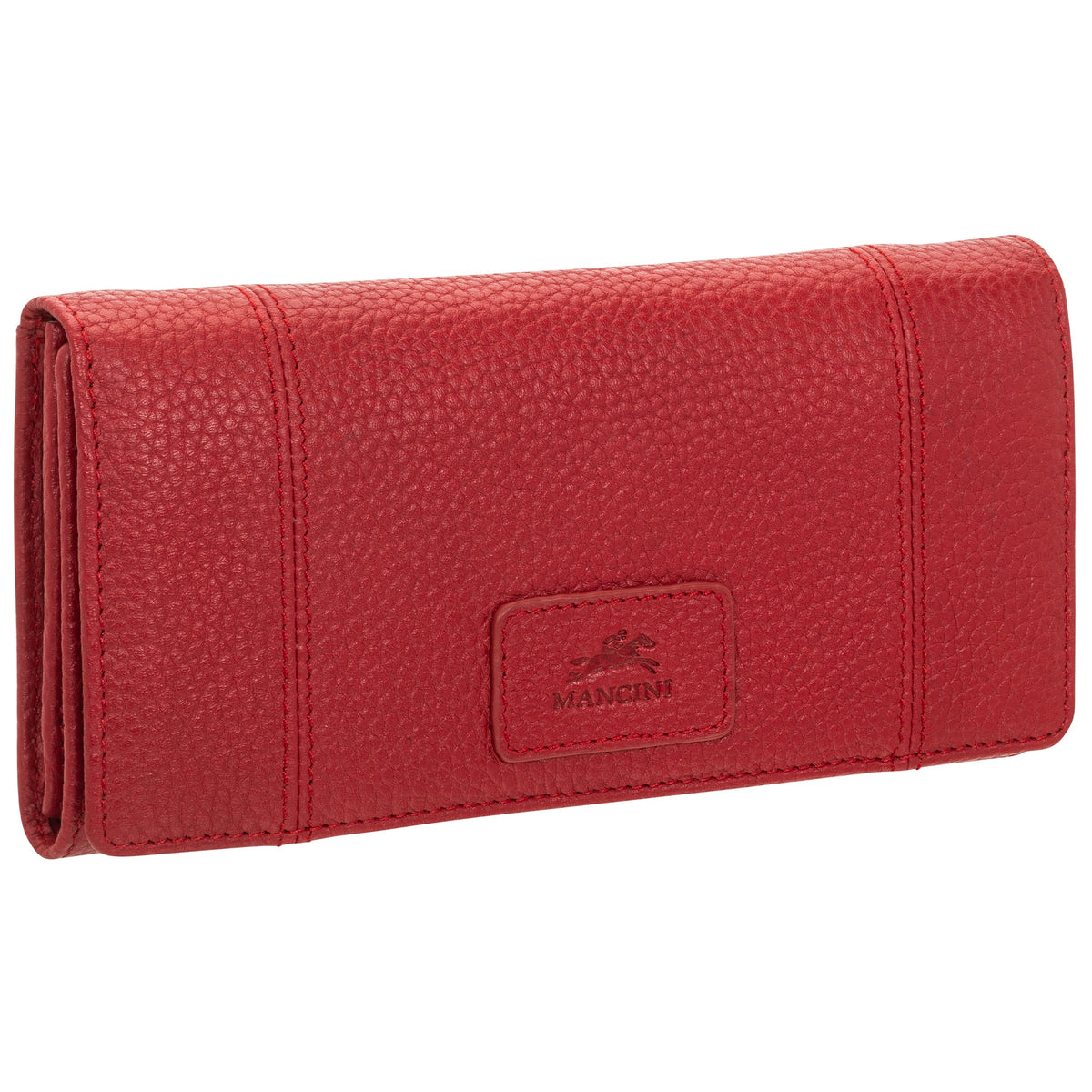 Mancini Wallets Mancini Pebbled Ladies' RFID Trifold Wallet