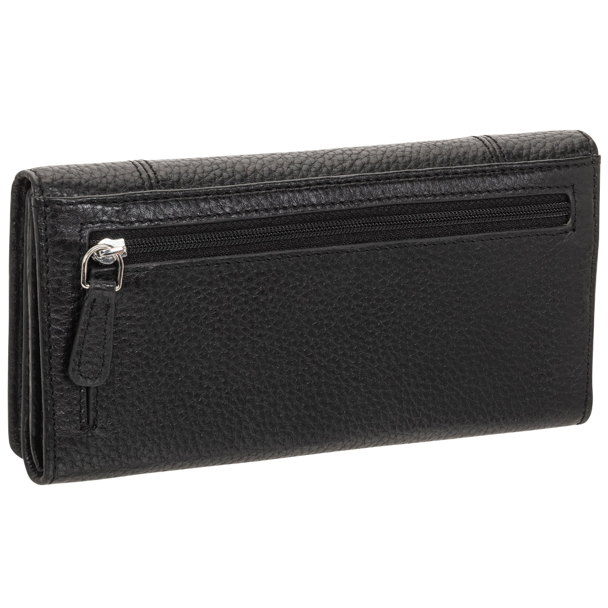 Mancini Wallets Mancini Pebbled Ladies' RFID Trifold Wallet