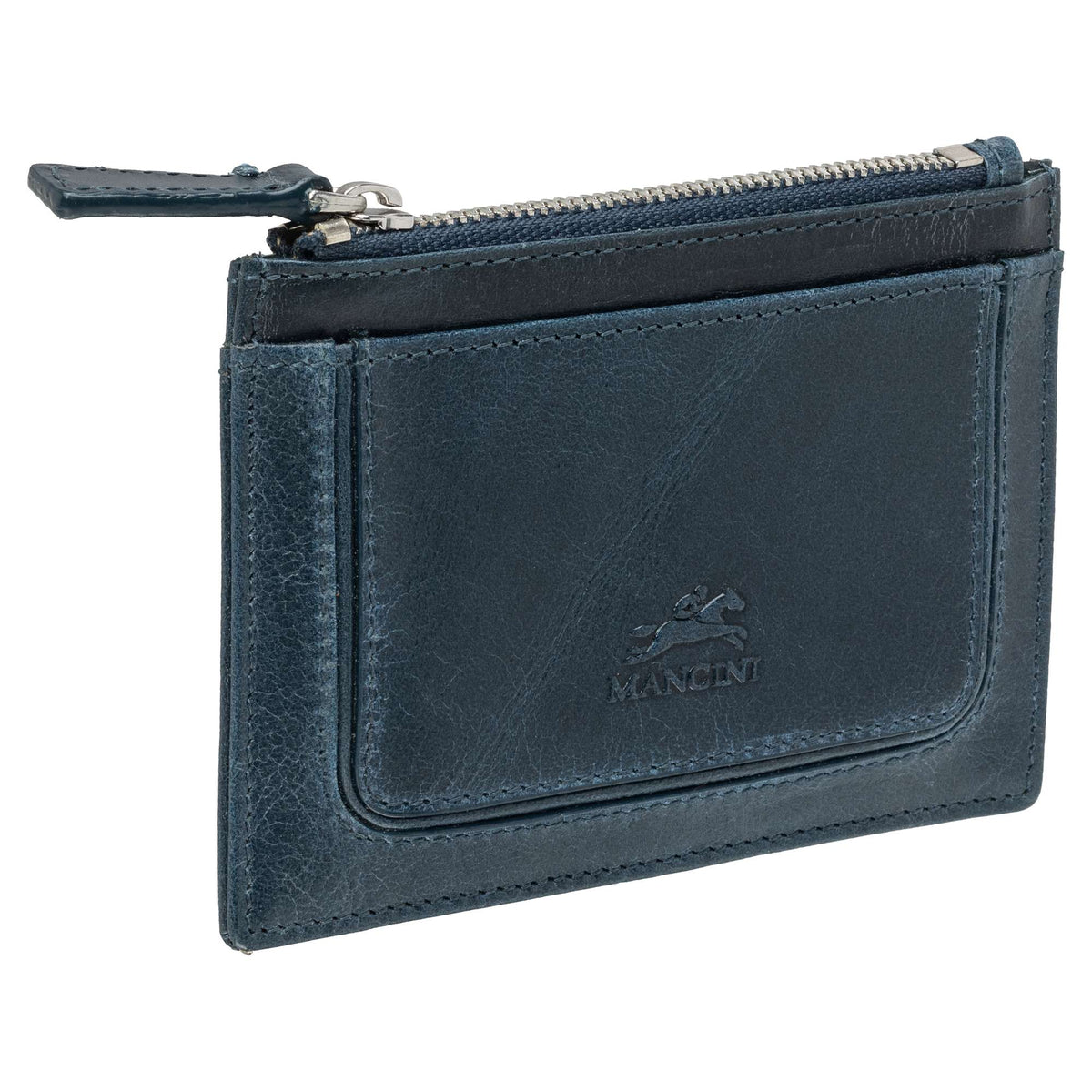 Mancini Wallets Mancini  South Beach RFID Secure Card Case and Coin Pocket