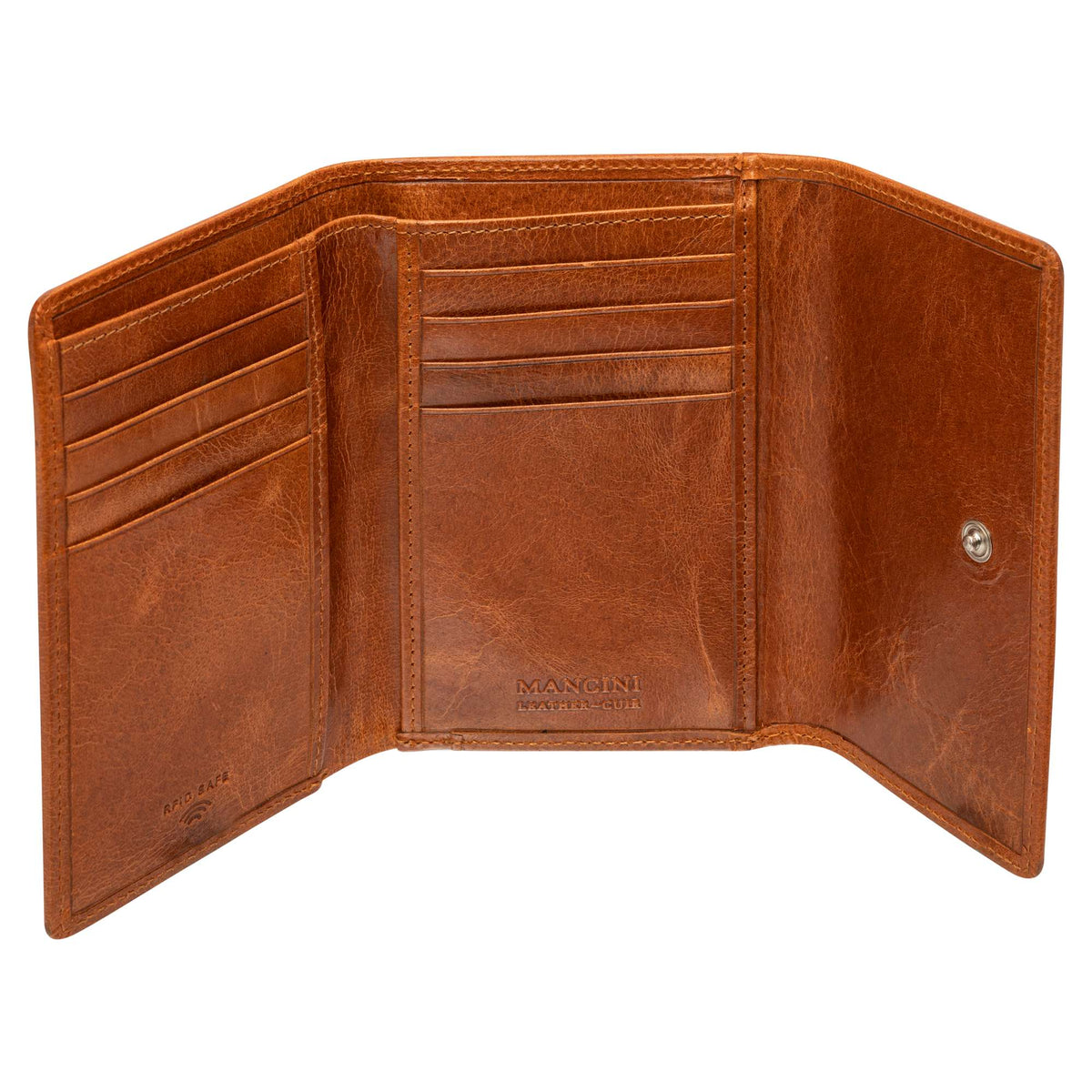 Mancini Wallets Mancini South Beach RFID Secure Medium Clutch Wallet