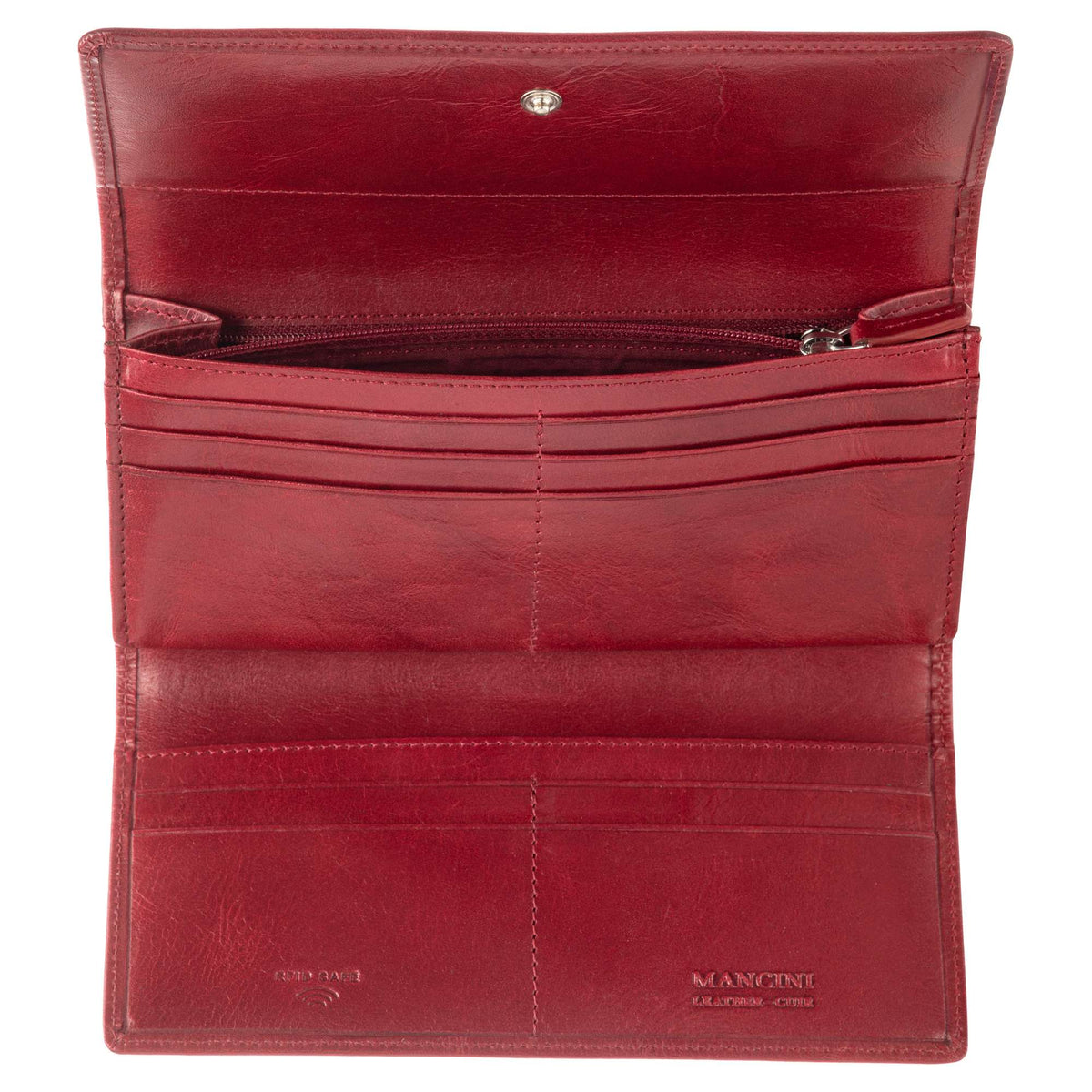 Mancini Wallets Mancini South Beach RFID Secure Trifold Wallet