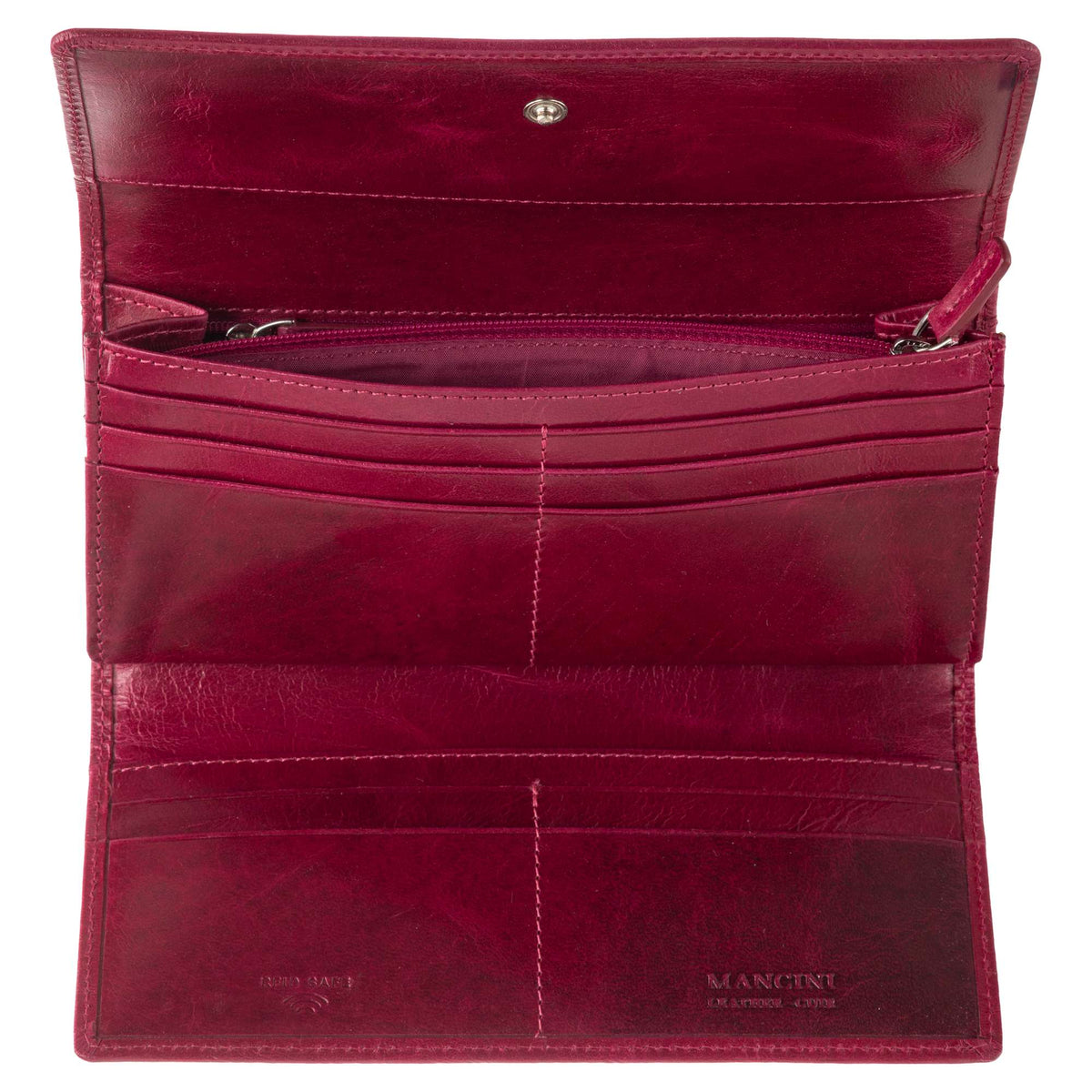 Mancini Wallets Mancini South Beach RFID Secure Trifold Wallet