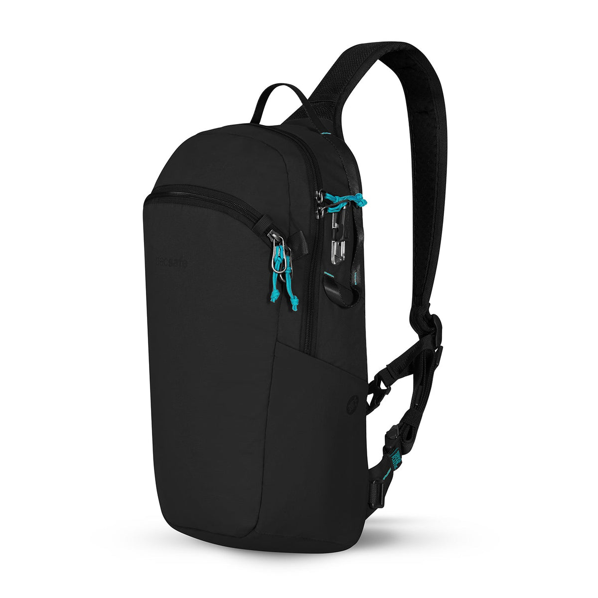 Pacsafe Sling Bag Econyl Black Pacsafe Eco 12L Anti-Theft Sling Backpack