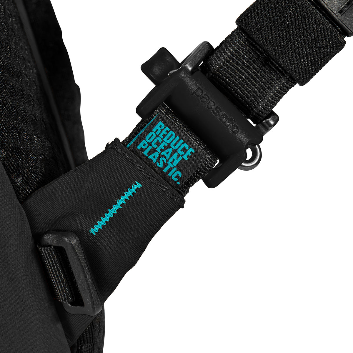 Pacsafe Sling Bag Econyl Black Pacsafe Eco 12L Anti-Theft Sling Backpack
