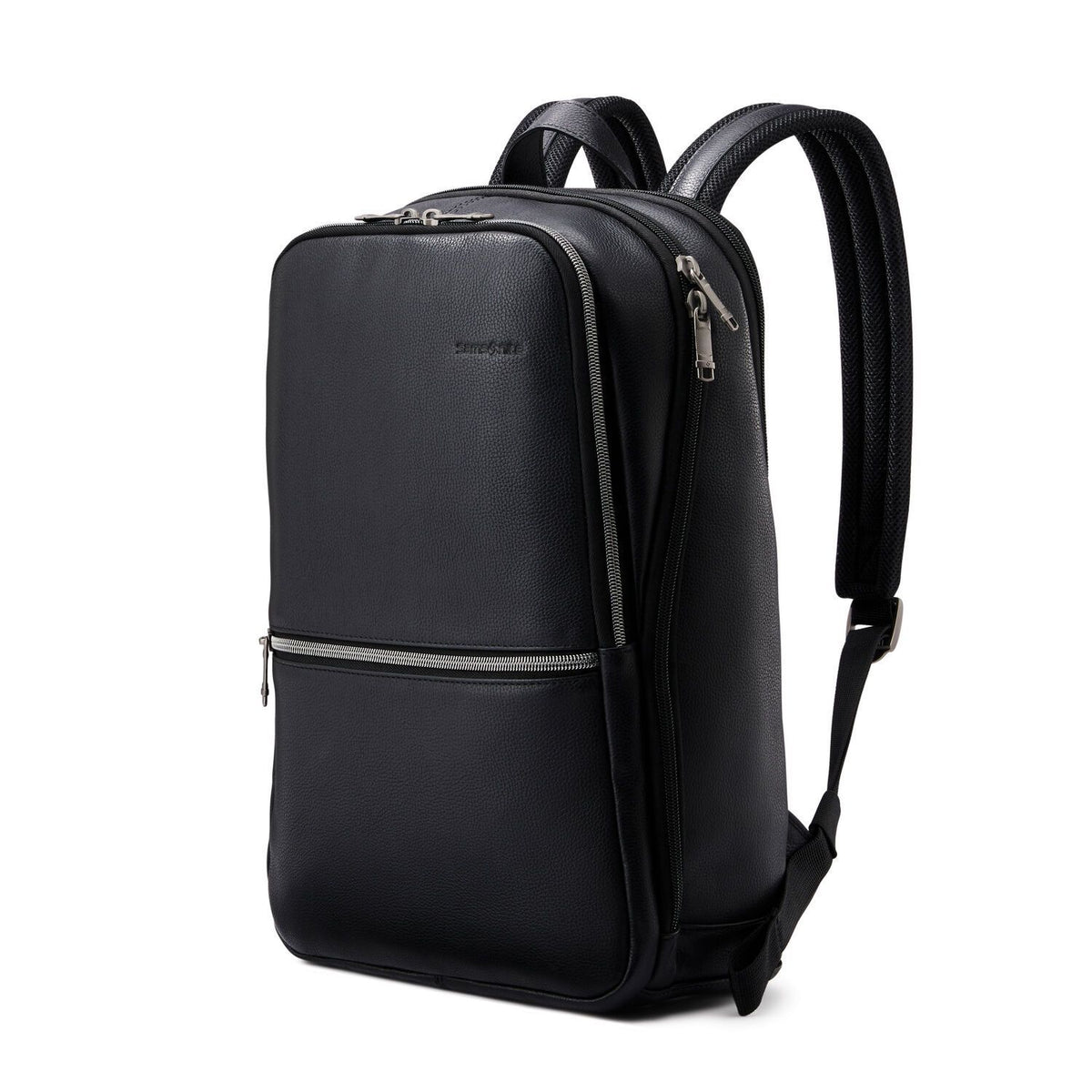 Samsonite Backpacks Black Samsonite Classic Leather Backpack