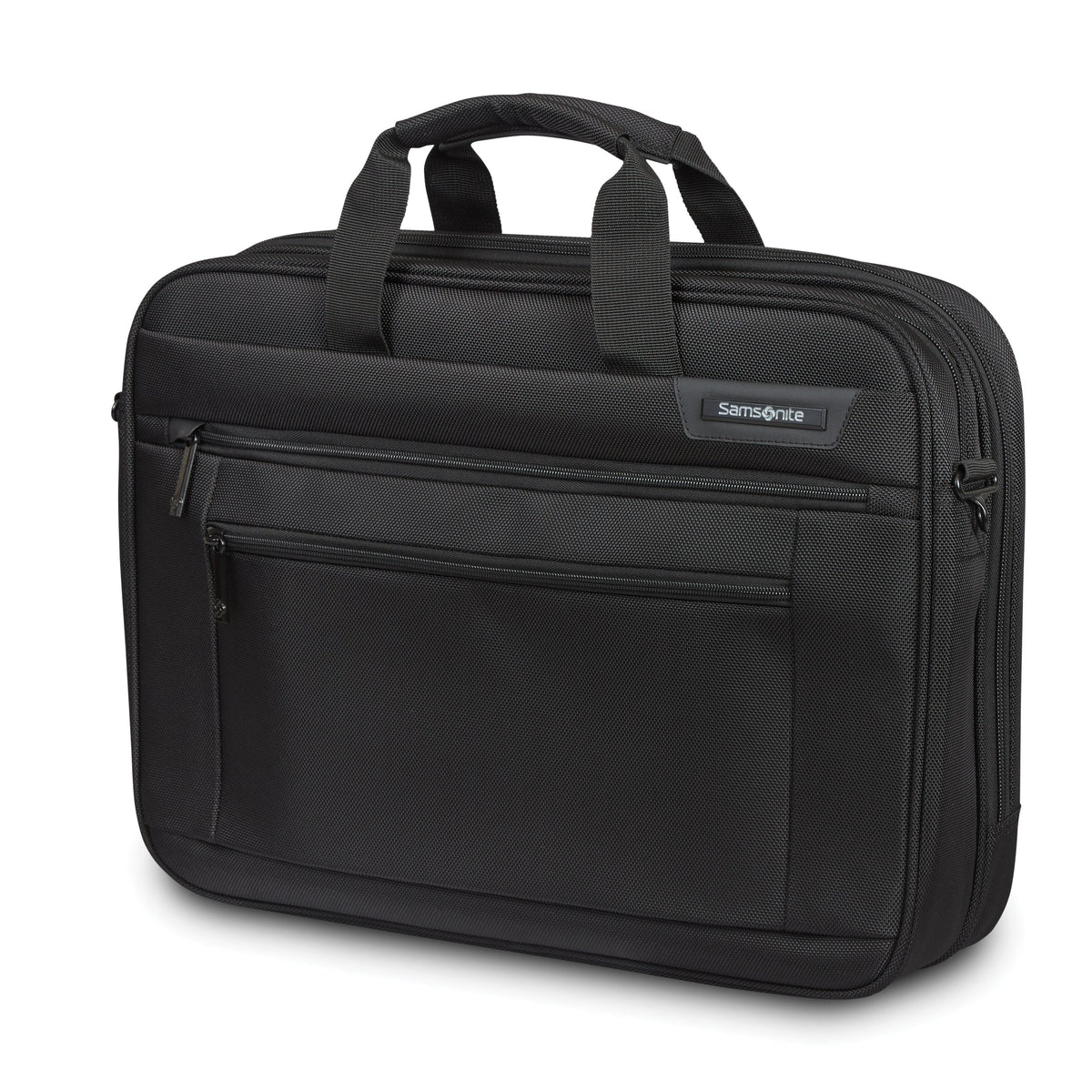 Samsonite Laptop Briefcase Black Samsonite Classic NXT 2 Gusset Briefcase