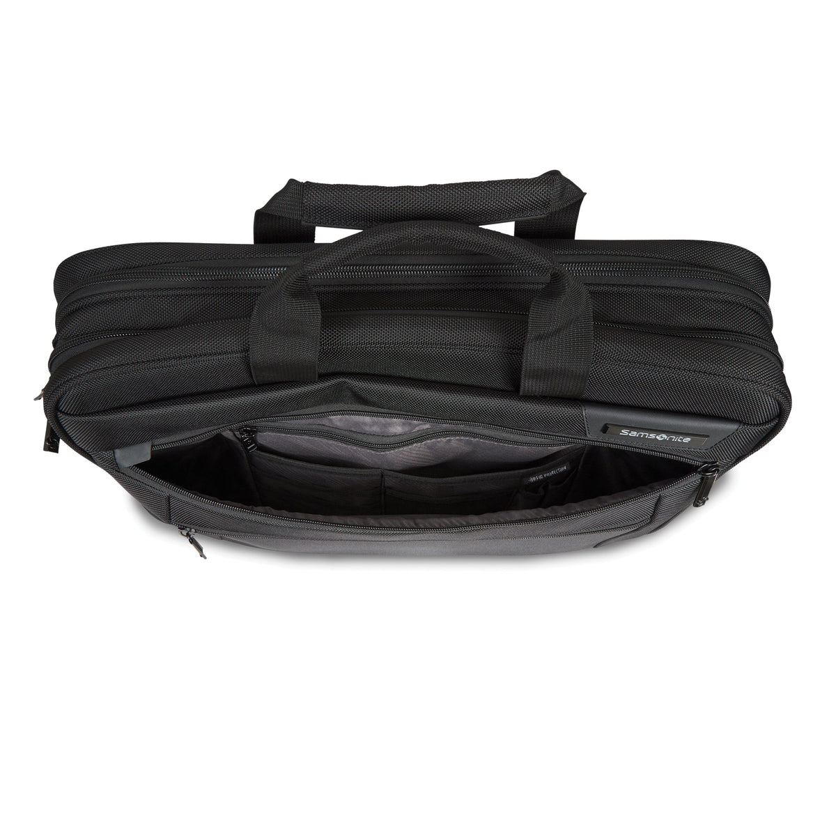 Samsonite Laptop Briefcase Black Samsonite Classic NXT 2 Gusset Briefcase