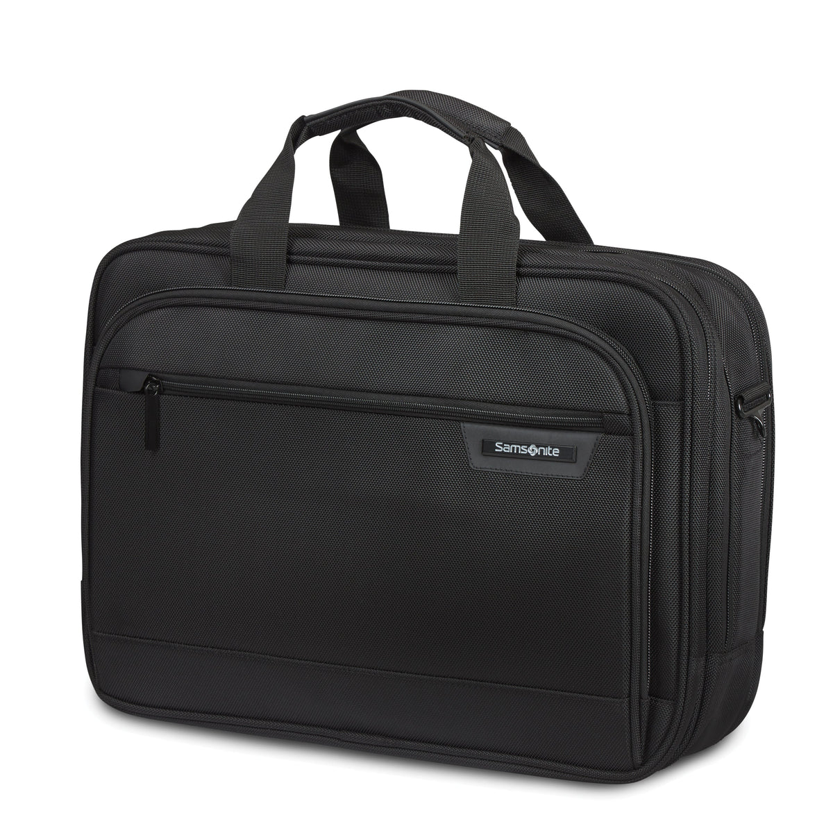 Samsonite Laptop Briefcase Black Samsonite Classic NXT 3 Gusset Briefcase