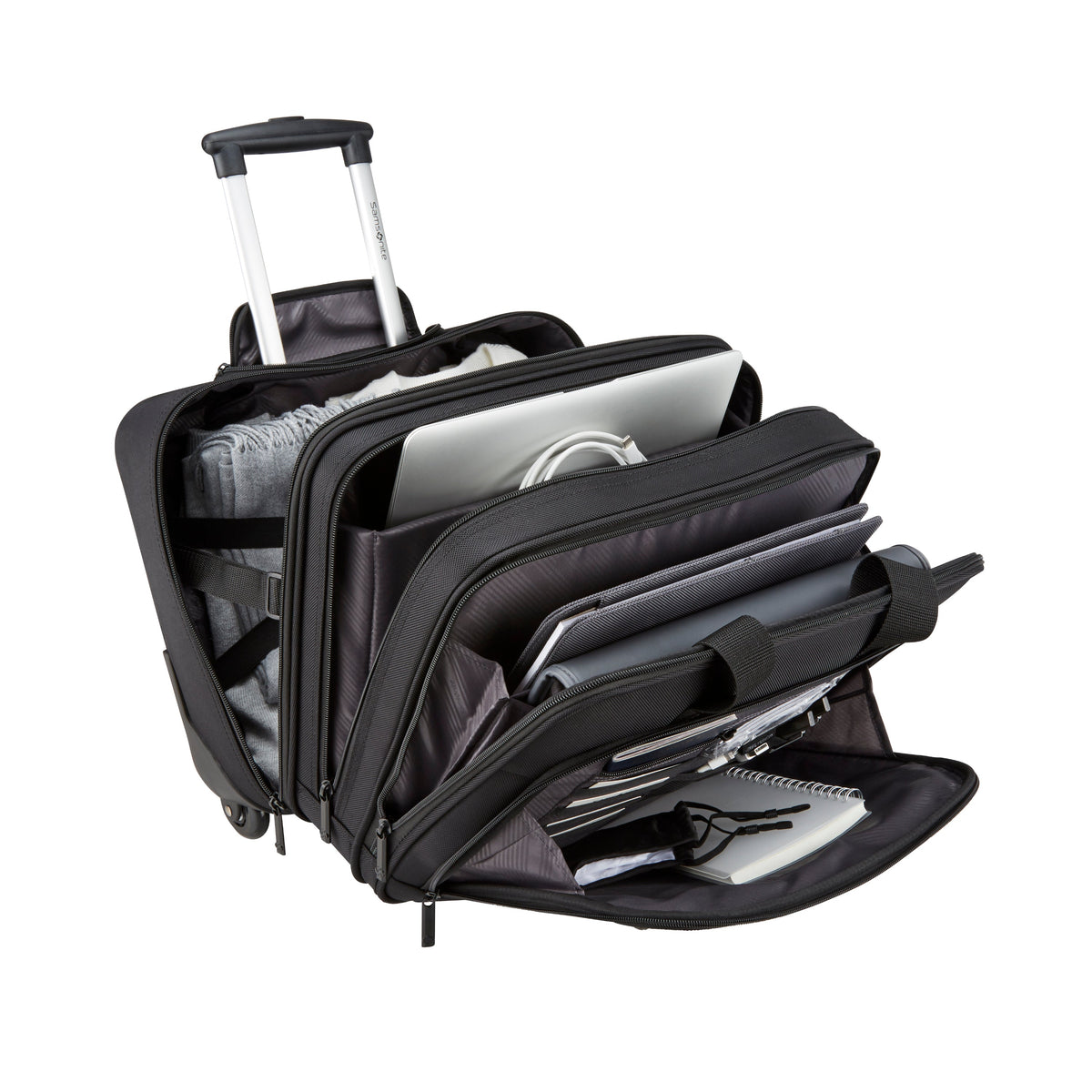 Samsonite Luggage Black Samsonite Classic NXT Wheeled Mobile Office