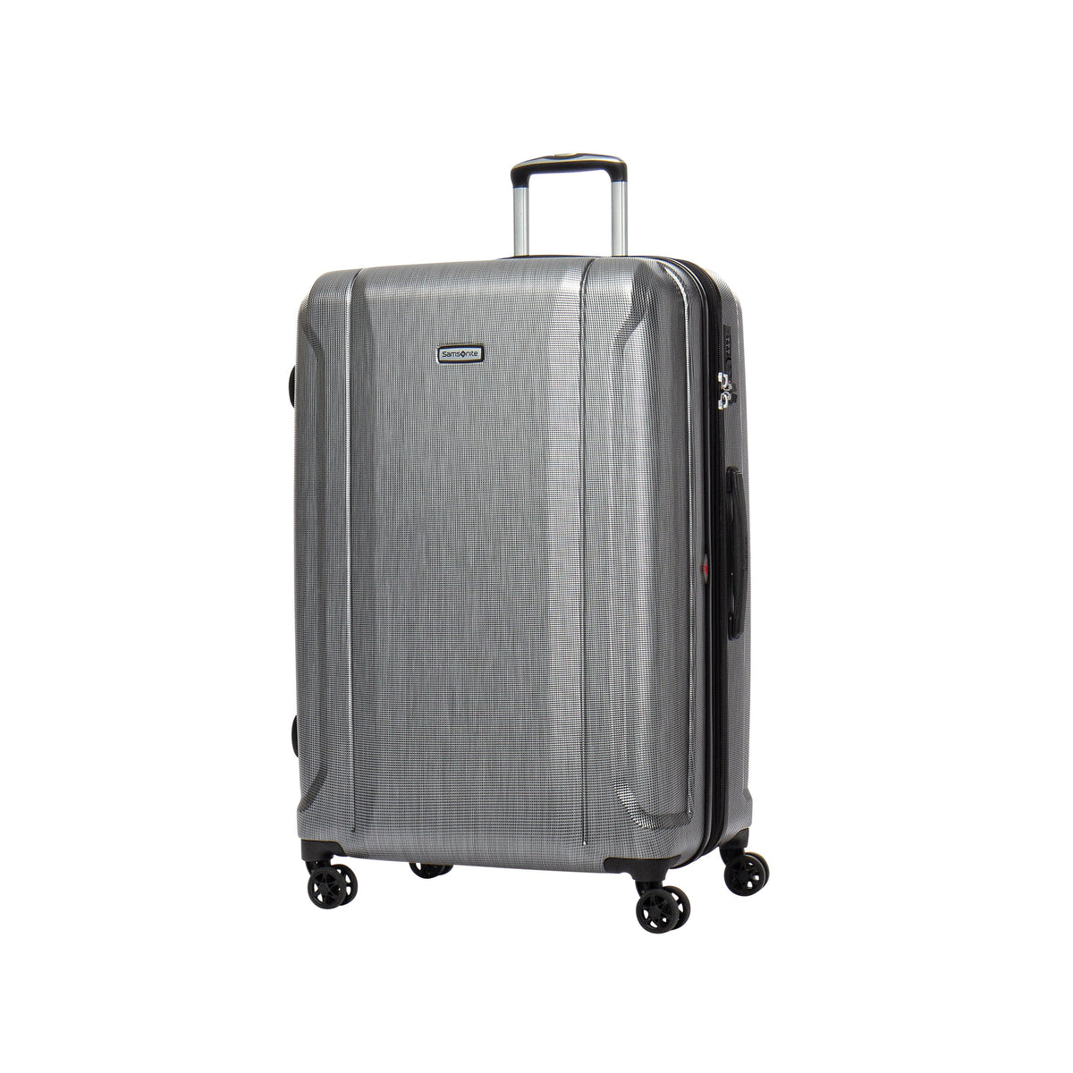 Samsonite Luggage Brushed Silver Samsonite Omni 3.0 Large Spinner Expandable Luggage
