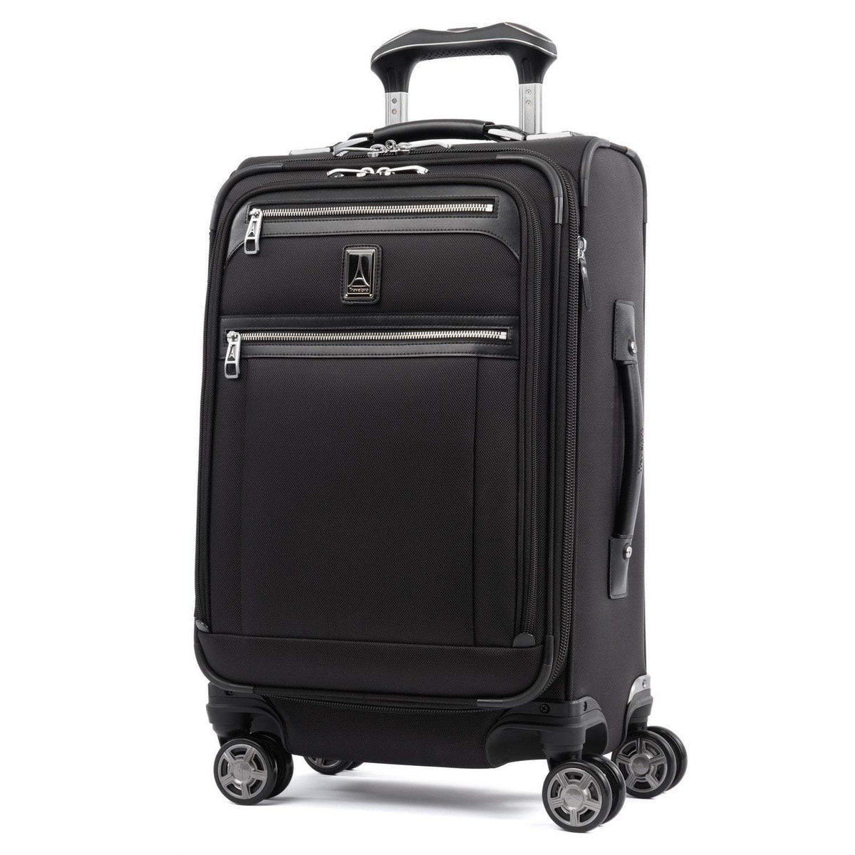 Travelpro Luggage Shadow Black Travelpro Platinum Elite 21 Inch Expandable Carry-On Spinner Luggage