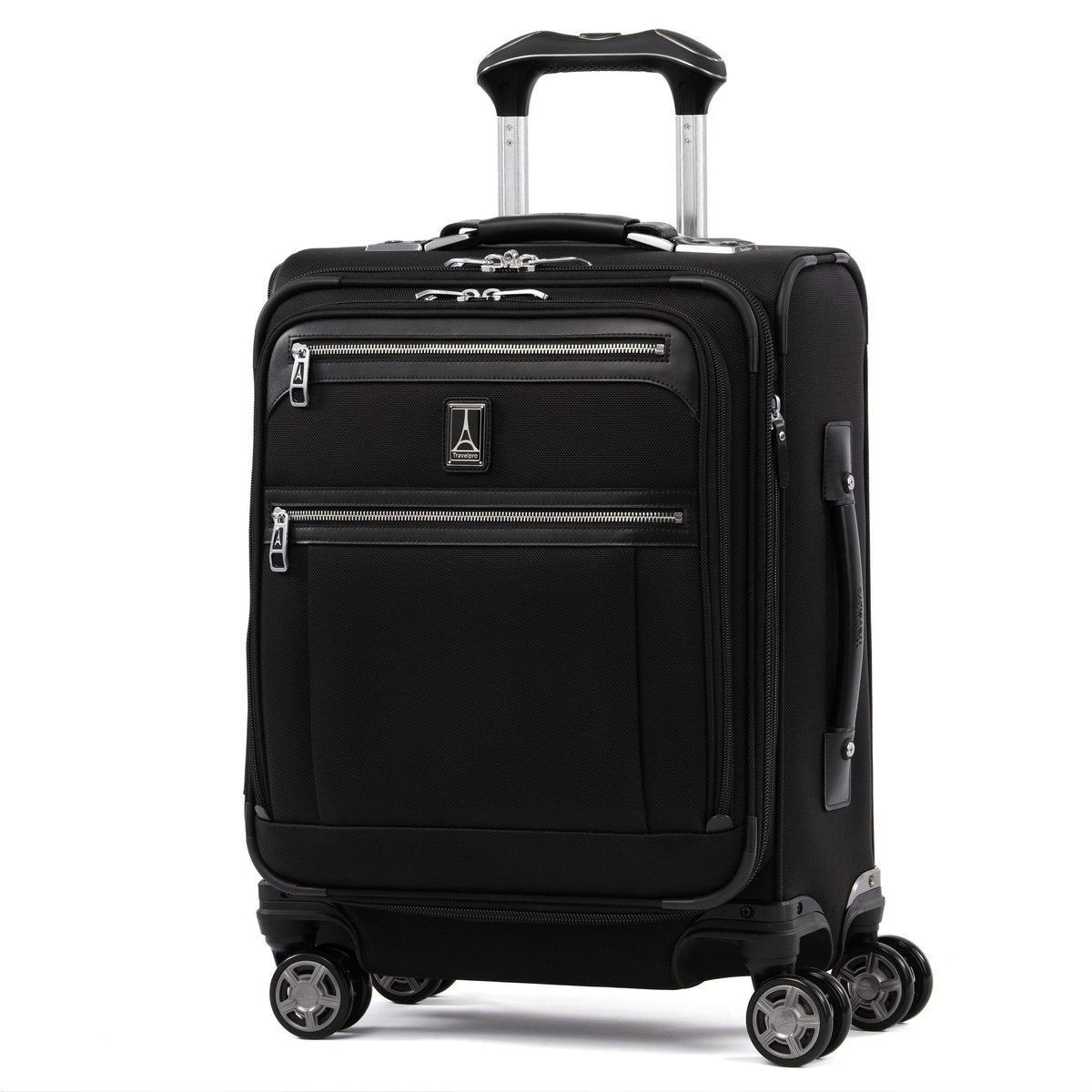 Travelpro Luggage Shadow Black Travelpro Platinum Elite International Expandable Carry-On Spinner Luggage